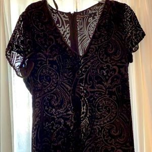 Black Tahari Hong Kong Maxi Evening Dress Vintage